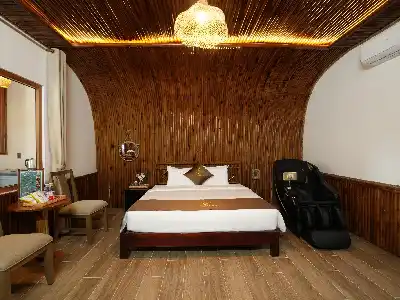 Phòng 2 Giường Đơn Nhìn Ra Hồ Bơi