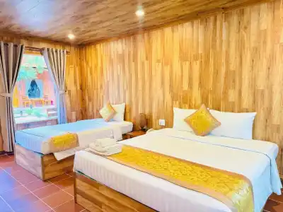 Triple Room with Garden View