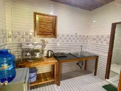 Phòng Giường Đôi Có Sân Trong